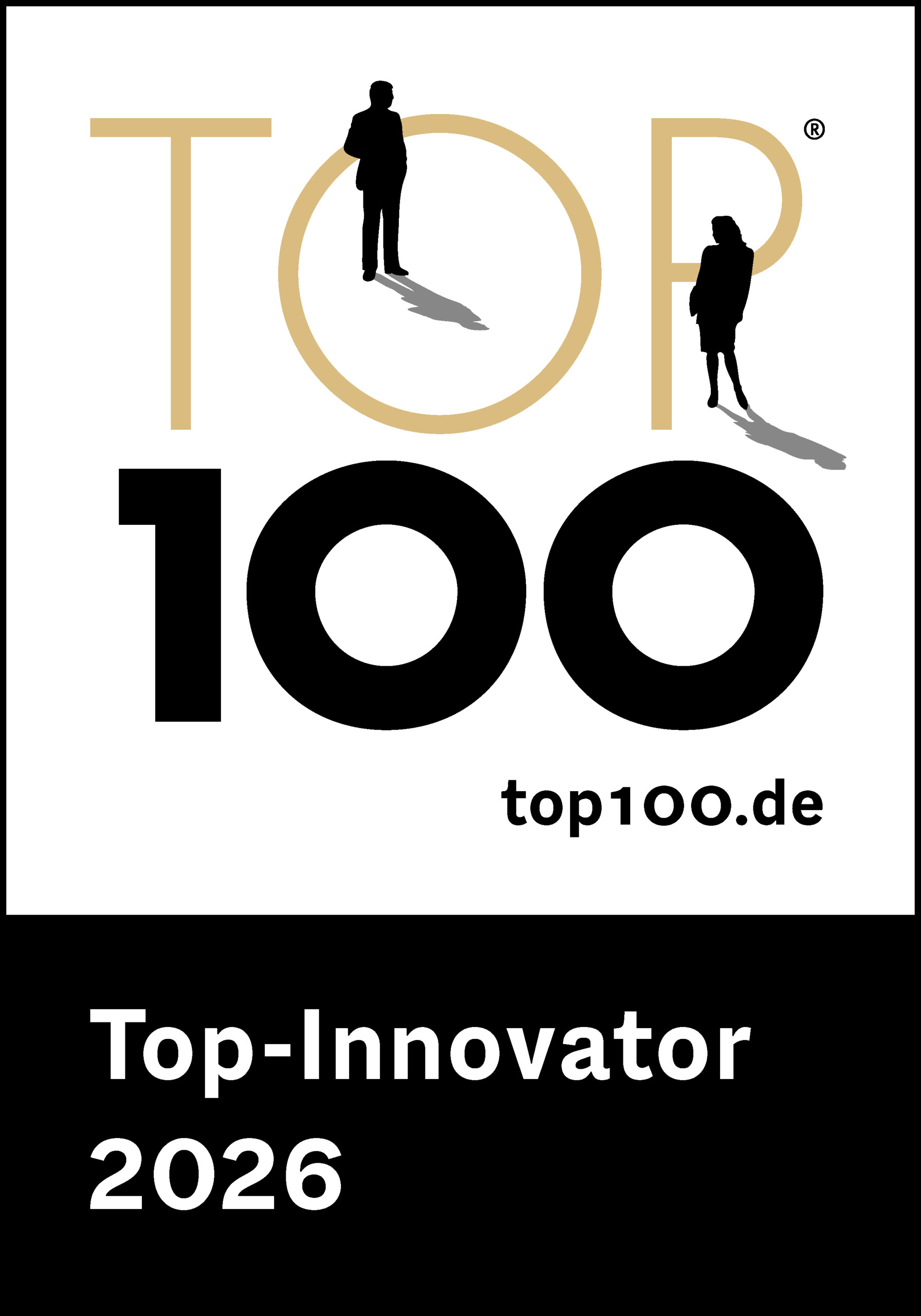 Top-Innovator 2026 Auszeichnung - top100.de